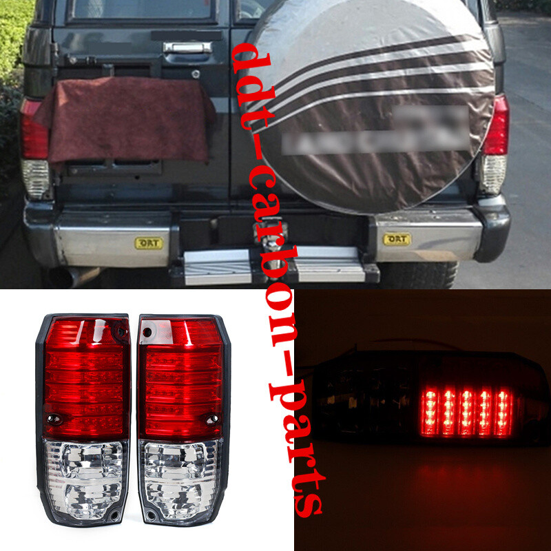 Pair For Toyota Land Cruiser LC76 1991-2023 LH&RH LED Rear Tail