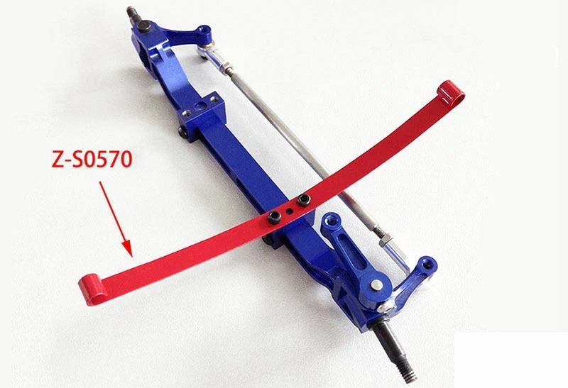 Red Super Soft Flex Leaf Springs 4 RC4WD Trail Finder Direct replacement Z-S0570 - Image 4 of 4