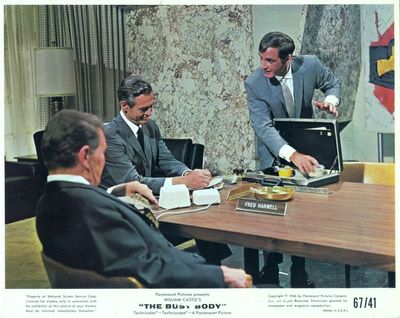 THE BUSY BODY Original Film Film Foto ROBERT RYAN SID CAESAR CHARLES MCGRAW