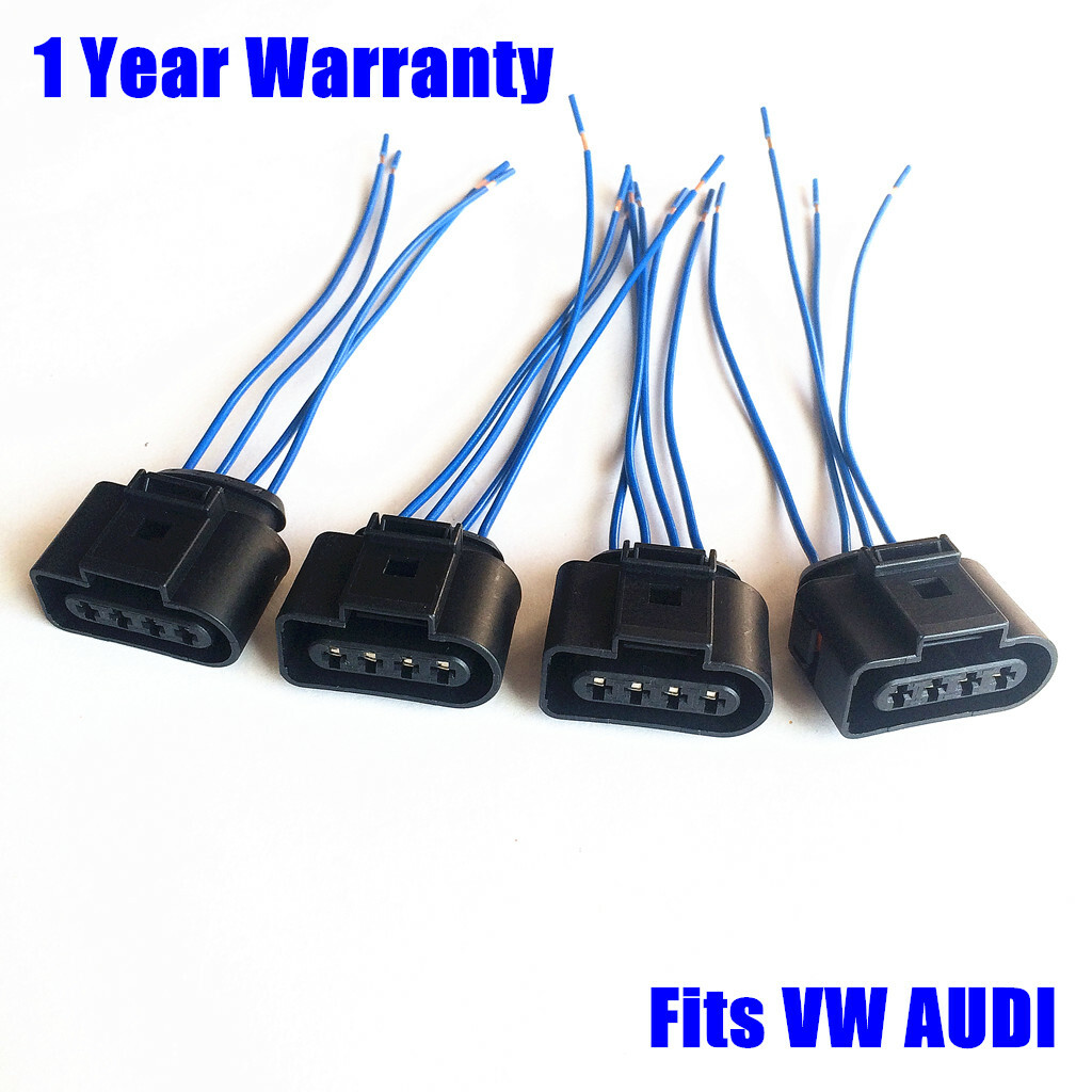 For Audi VW Ignition Coil Connector Repair Wiring Harness Plug A4 RS4