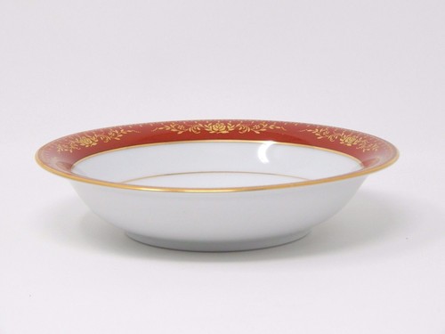 Tazón de postre redondo de frutas Noritake Goldhill 6613 óxido dorado 5 1/2" descontinuado - Imagen 3 de 5