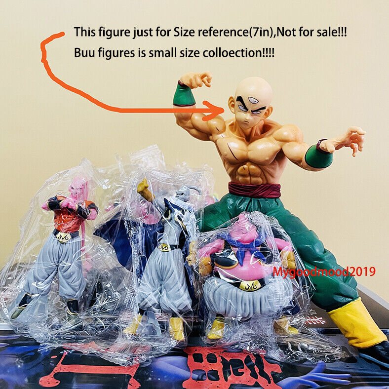 8pcs Set Anime Dragon Ball Z Super MAJIN BUU Boo Figure Statue Toy Gift  3~4in