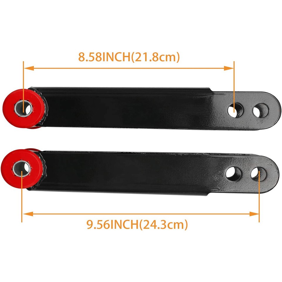 3 Inch Rear Drop Shackles For 01-10 Chevy GMC Sierra Silverado 1500HD 3500HD 2WD - Foto 7