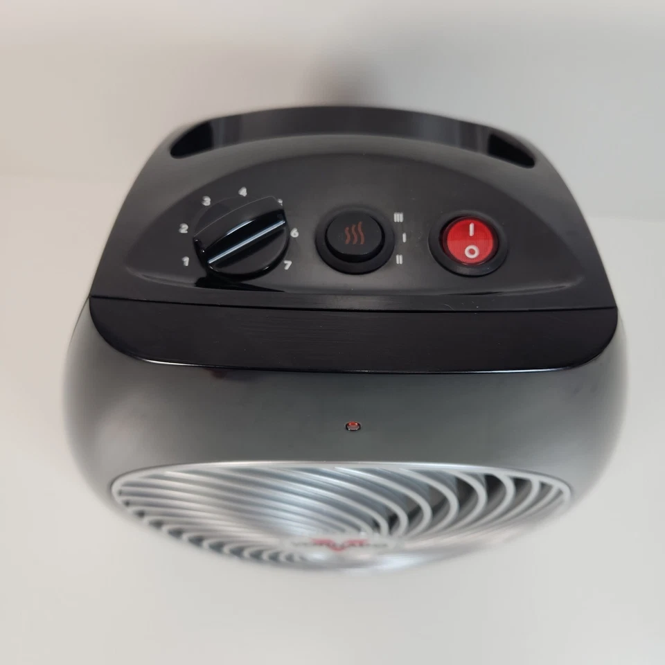 Vornado 1500 vatios calentador de espacio portátil para toda la habitación Vortex ventilador termostato de 3 velocidades Foto 2 de 4