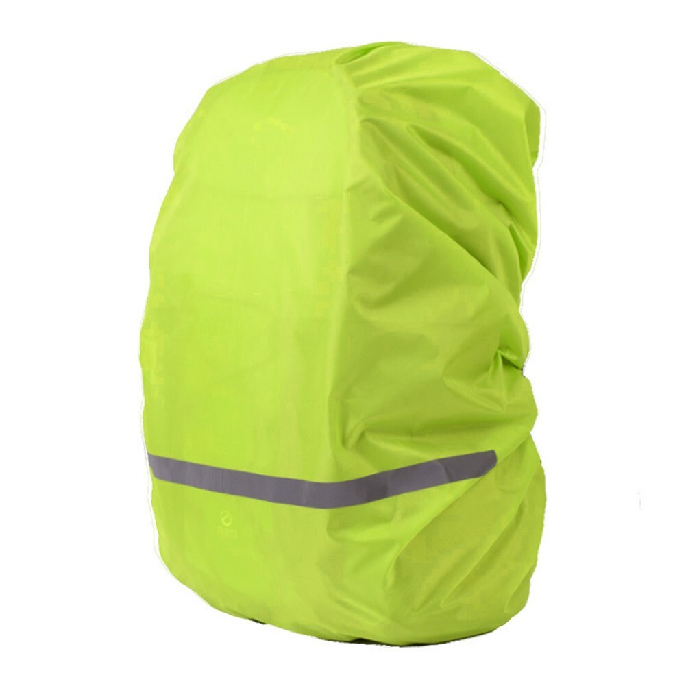 Mochila Cubierta de Lluvia Poliéster Reflectante Seguridad Impermeable