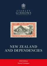 Stanley Gibbons Commonwealth Stamp Catalogue New Zealand Color Price Guide 2022