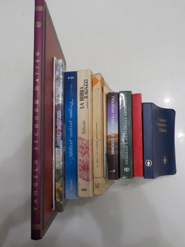 "Bibbia,Vangelo e Altri Religiosi" Lotto 12 Libri Originali COMPRO FUMETTI SHOP - Picture 2 of 10