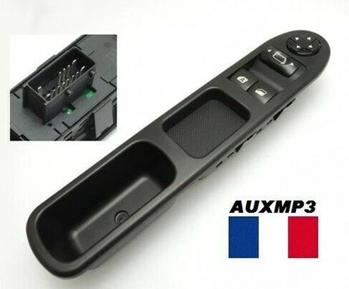 Bouton leve vitre Electric Front Control Rear View Mirror Peugeot 207 de France