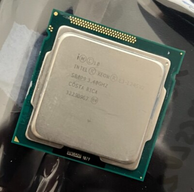 Intel Xeon E3-1245 v2 (4x 3.40GHz) SR0P9 CPU Sockel 1155   #84610