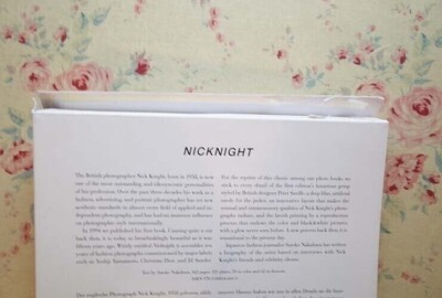 【希少】NICKNIGHT ニック・ナイト 写真集/1994年初版 Nick Knight: NICKNIGHT ニック・ナイトの写真集。ロンドンのスキン