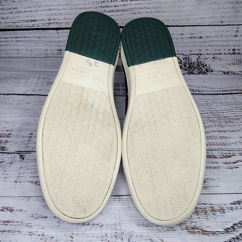 Ted Baker London Miykal Men Sz 13 High Top Sneaker Chukka Boot Shoes Black Green - Picture 4 of 22