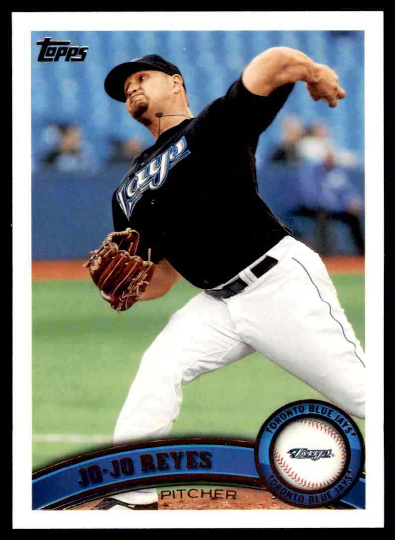 2011 Topps Update Jo-Jo Reyes #US181 Toronto Blue Jays