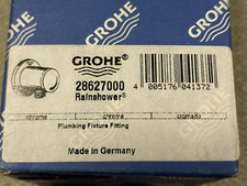 Grohe 28 672 7000 Chrome Wall Supply Elbow W/ 1/2" Threaded Connection 28627000