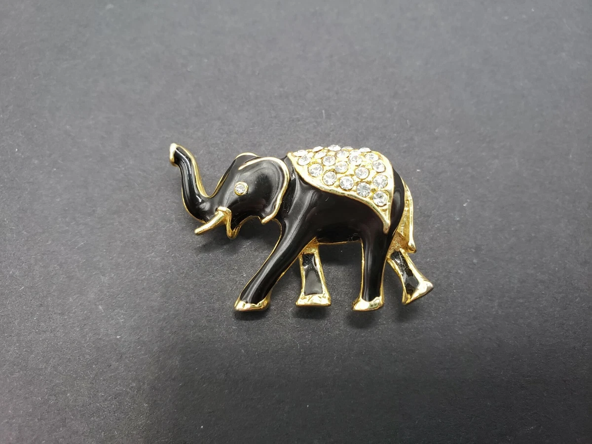 Elephant brooch shop pin