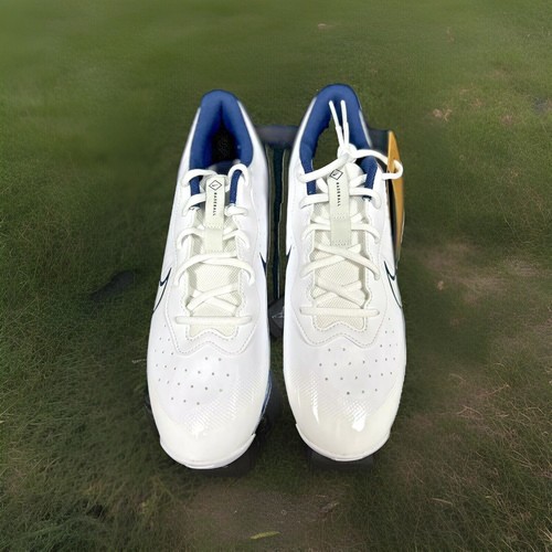 Nike Cleats Men's Size 11 Alpha Huarache 4 Keystone Baseball White/Navy