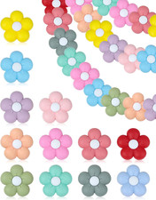24PCS Silicone Focal Beads,Flower and Cute Charms for DIY Keychains, Pens, Brac