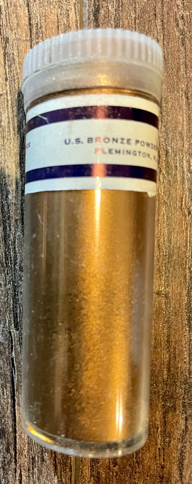 Vintage U.S. Bronze Powder Works, Inc. 3 Venus Karat Gold Leaf 1 oz