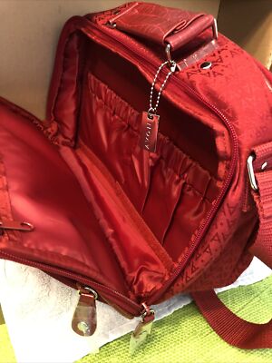 Brand new maroon/burgundy Avon make up/travel case/overnight bag | eBay Brand new maroon/burgundy Avon make up/travel case/overnight bag | eBay