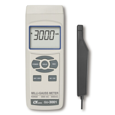 MAGNETOMETER GAUSSMETER TESLAMETER FLUSSDICHTE/INDUKTIONEN MAGNETFELDANALYSE GU1