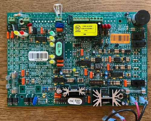MIRCOM MD-738 Rev. K Fire Alarm Control Board - Picture 2 of 4