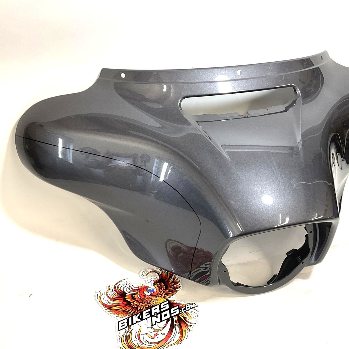 NOS Genuine Harley 2014 Up Touring Front Fairing Charcoal Pearl