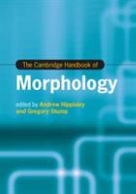 Cambridge Handbook Morphology Hardcover Cambridge University P… 9781107038271 VG