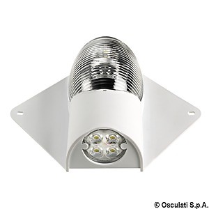 LED Mast und Decksleuchte 12V Strahler Marine Deck Boot Mastkopf Bug weiß