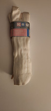 Girl's KRU Basics-Cream Knee Highs with a 6-7 1/2 Sock Sz.  81/2-11 1/2 Shoe Sz