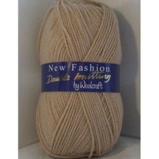 Woolcraft New Fashion Double Knitting Acrylic Yarn/Wool 100g - 8005 Fawn