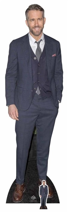 Ryan Reynolds Casual Style Lifesize and Mini Cardboard Cutout  / Standee Actor