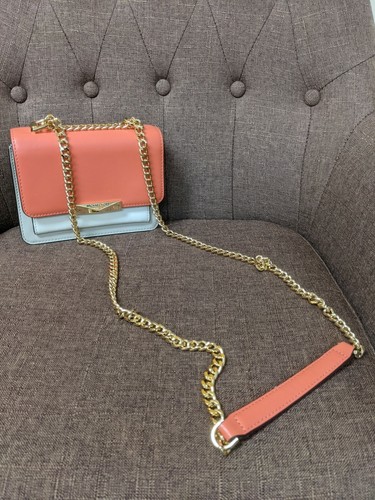 Michael Kors Jade Tri-Color XS Gusset Leather Crossbody Bag 32S9GJ4C0T - Picture 1 of 7