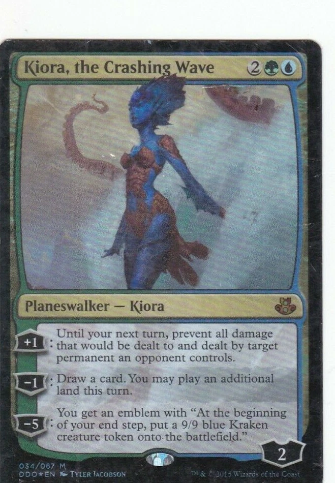 Kiora, the Crashing Wave (BNG-149) - mythic - Foil