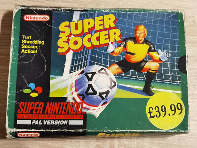 Super Soccer Snes Super Nintendo Nes Ebay