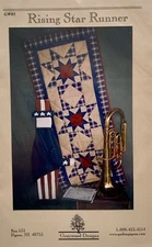 Rising Star Runner Quilt Pattern Graywood Designs GW03 NEW