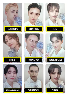 カラットゾーン トレカ ホシ SEVENTEEN CARATZONE seventeen tour: follow to seoul — caratzone official photocard | eBay