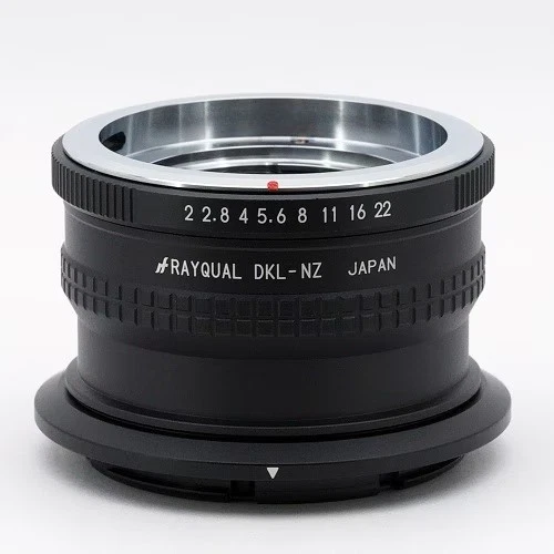 Rayqual Lens Mount Adapter for Deckel lens to Nikon Z mount Japan made  DKL-NZ