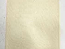 7762017: JAPANESE KIMONO / ANTIQUE SUMMER FUKURO OBI / SILK / WOVEN FLOWER