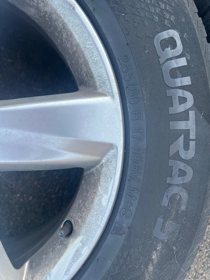 4 Winterreifen auf Alufelge für Touareg ET:50 - Bild 2 von 4