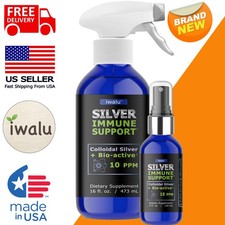 COLODIAL SILVER 10 PPM Bio-active Silver Liqu...