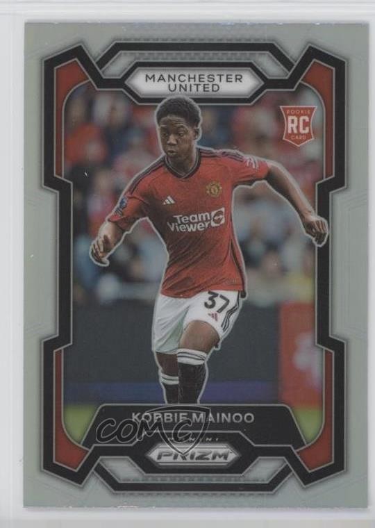 2023-24 Panini Prizm Premier League Silver Prizm Kobbie Mainoo #38