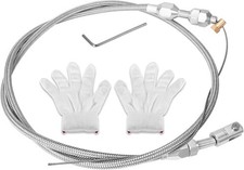 36" Braided Throttle Cable Kit, Compatible with 97-07 LS1 Engine 4.8L 36 inch