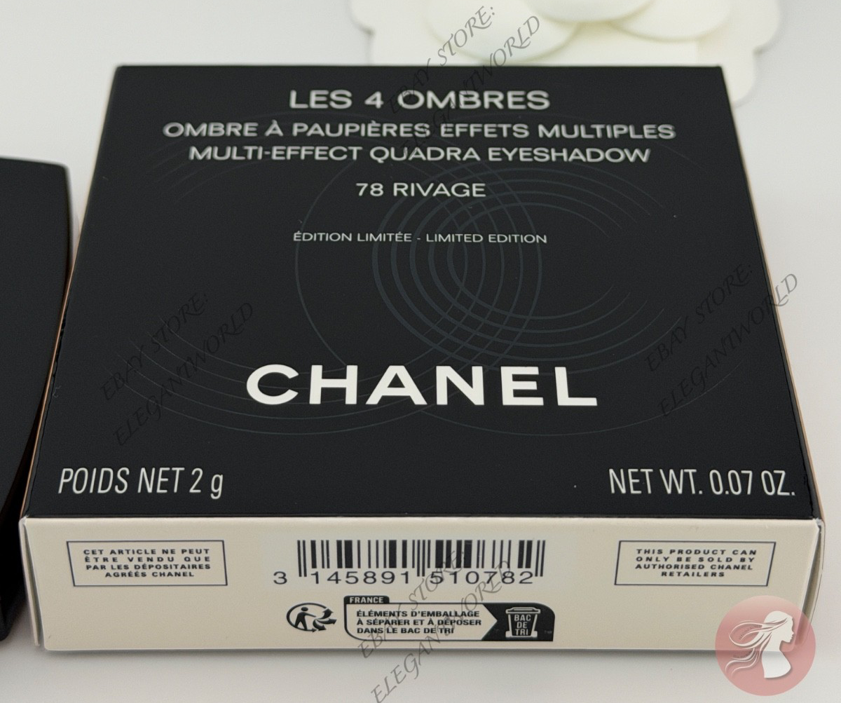 CHANEL LES 4 OMBRES Multi-Effect Quadra Eyeshadow #78 RIVAGE NIB