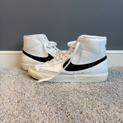 Size 8.5 - Nike Blazer Mid 77 Vintage White Black 2019 no box