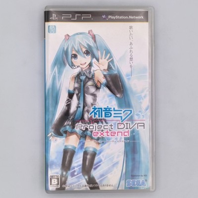 Hatsune Miku Project Diva Extend 2011 Sony PlayStation PSP Sega Japanische Ve...