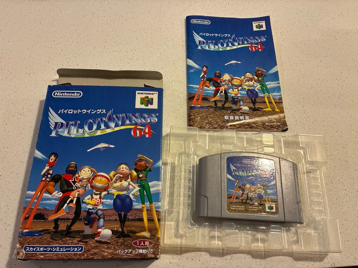 Pilotwings 64 (Nintendo 64 N64) Japanese Import Complete CIB | eBay