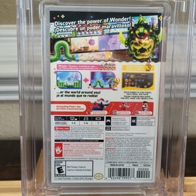 Super Mario Bros Wonder CGC 9.8 A++ 1st Print Nintendo Switch Graded 120234A