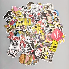 100 Skateboard Stickers Bomb Vinyl Laptop Luggage Decals Dope Sticker CA STOCK