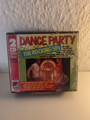 Dance Party - The Rocking 50's - 2x CD Box - Zustand Gut @I11