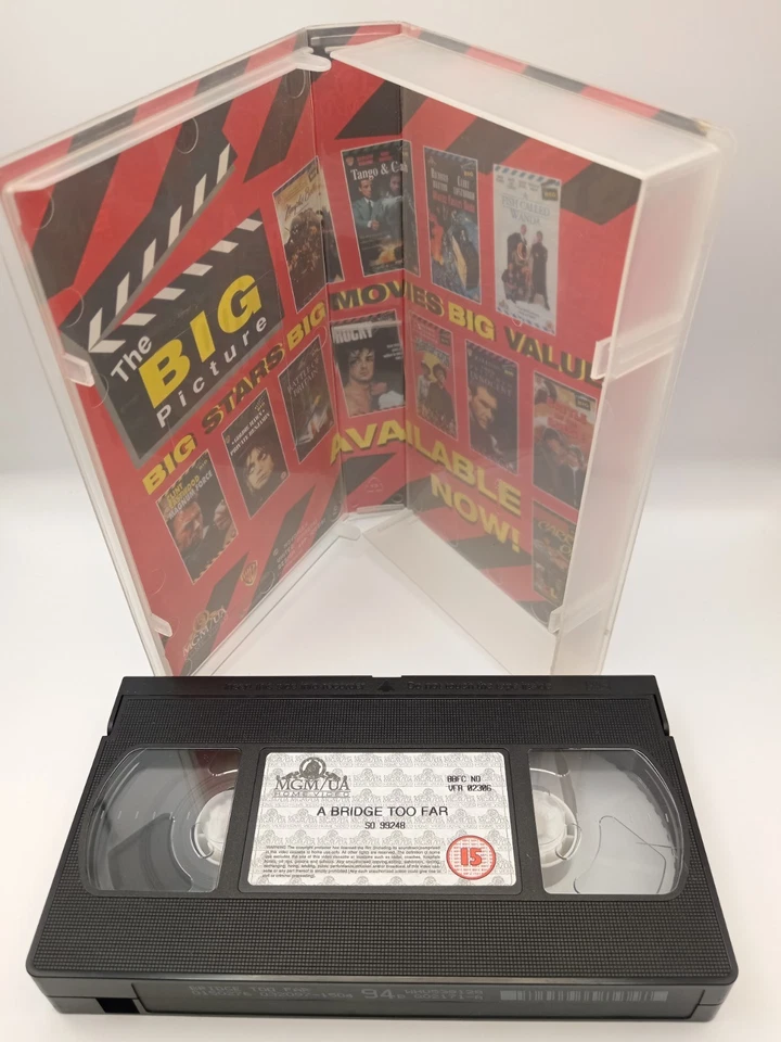 A Bridge Too Far (VHS, 1996, 1977 Film) TESTED & PLAYS GREAT! - Image 3 of 3