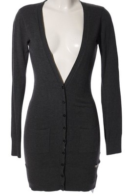 ZU+ELEMENTS Cardigan Damen Jacke Gr. DE 38 hellgrau Casual-Look